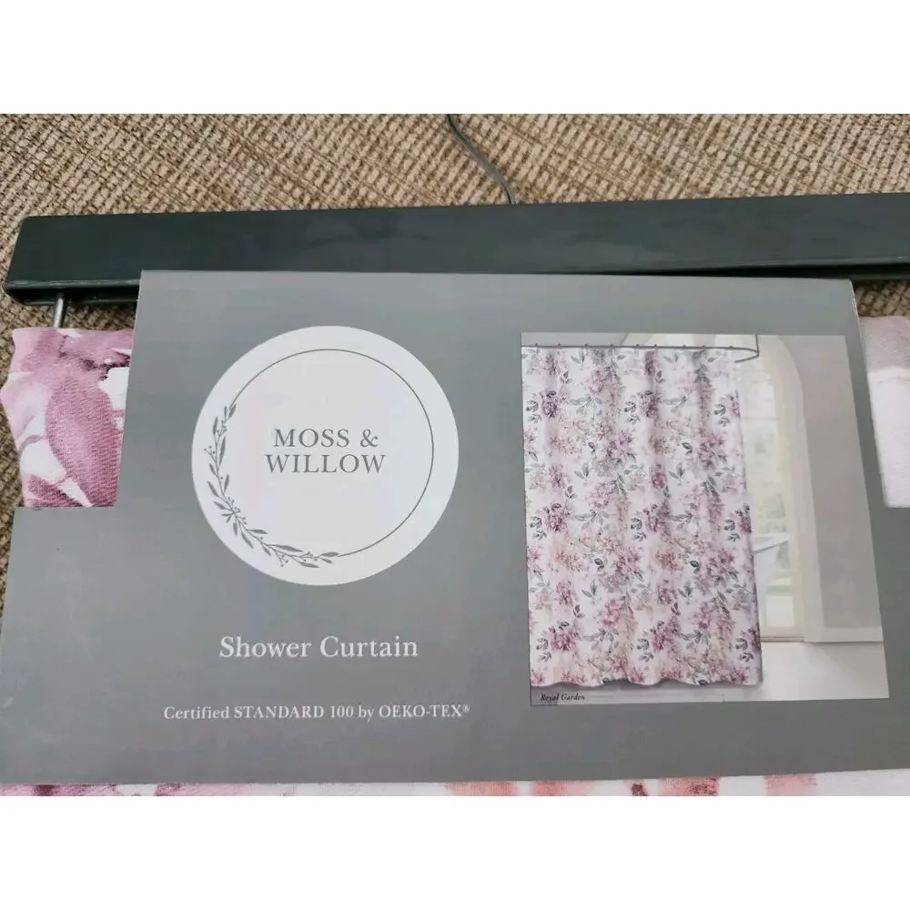 Floral Shower Curtain by Moss & Millow